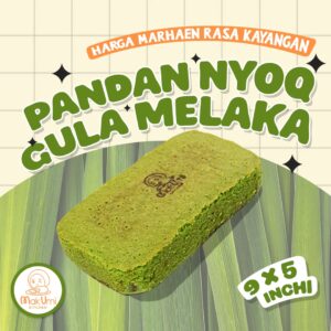 Kek Pandan Nyoq Gula Melaka